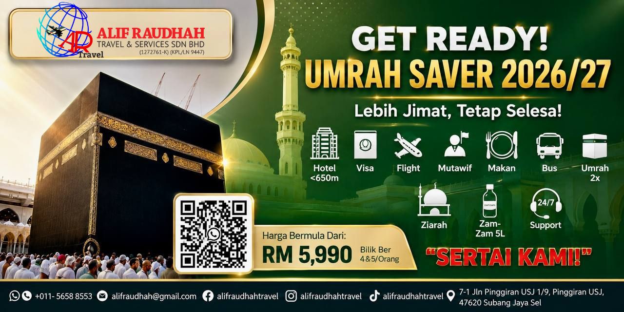 Iklan Promosi 5 - Pakej Umrah Premium